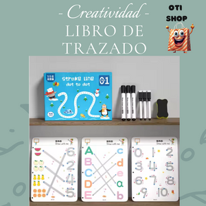 Libro mágico de trazado ✏️📚